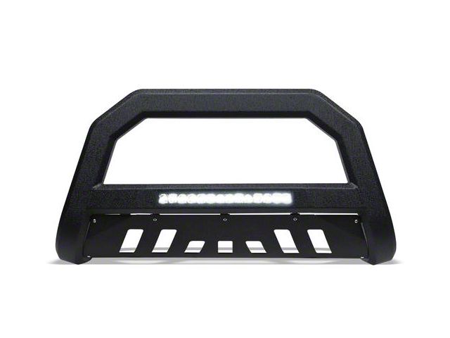 Armordillo AR Series Bull Bar with LED Light Bar; Textured Black (10-18 RAM 3500)