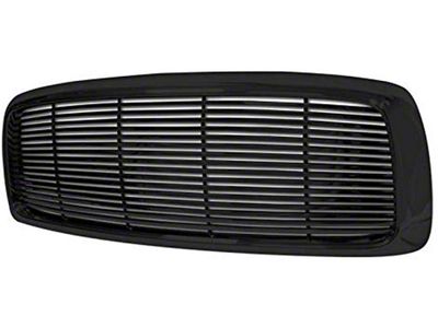 Armordillo Horizontal Style Upper Replacement Grille; Black (03-05 RAM 3500)