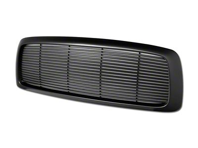 Armordillo Horizontal Style Upper Replacement Grille; Matte Black (03-05 RAM 3500)