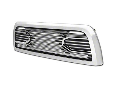 Armordillo OE Style Upper Replacement Grille; Chrome (10-18 RAM 3500)
