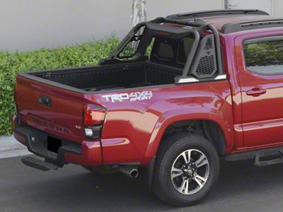 Armordillo CR-M Chase Rack with Third Brake Light; Matte Black (19-25 Ranger)
