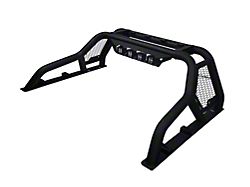 CR1 Chase Rack with LED Shroud; Matte Black (19-26 Ranger)