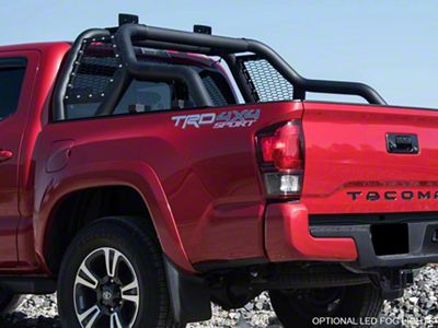 Armordillo CR1 Chase Rack; Matte Black (19-25 Ranger)