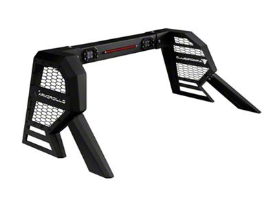 Armordillo CR2 Chase Rack; Matte Black (19-25 Ranger)