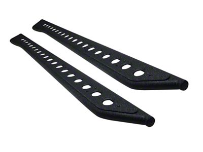 Armordillo RS Series Running Boards; Textured Black (19-25 Ranger SuperCrew)