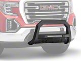 AR Series Bull Bar with LED Light Bar; Matte Black (19-21 Sierra 1500; 2022 Sierra 1500 Limited)