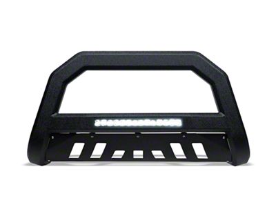 Armordillo AR Series Bull Bar with LED Light Bar; Textured Black (99-06 Sierra 1500)