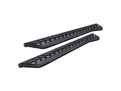 Armordillo RS Series Running Boards; Textured Black (07-18 Sierra 1500 Extended/Double Cab)