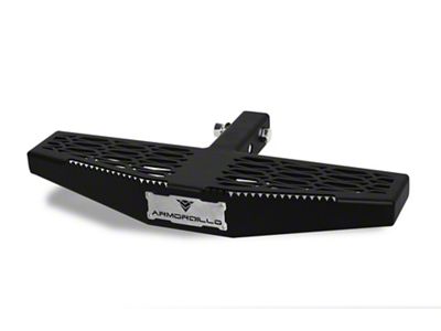 2-Inch Receiver Hitch TF Style Step; Black (Universal; Some Adaptation May Be Required)