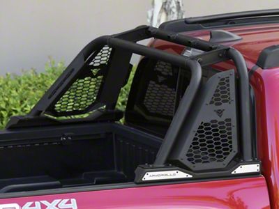 Armordillo CR-M Chase Rack; Matte Black (07-19 Sierra 2500 HD)