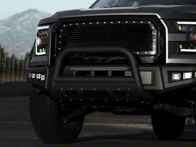 Armordillo MS Series Bull Bar; Matte Black (07-10 Sierra 2500 HD)