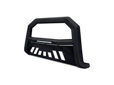 Armordillo AR-T Series Bull Bar with LED Light Bar; Matte Black (20-25 Sierra 3500 HD)