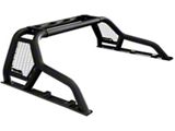 CR1 Chase Rack; Matte Black (07-19 Sierra 3500 HD)