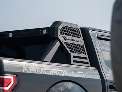 Armordillo CR2 Chase Rack; Matte Black (07-19 Sierra 3500 HD)