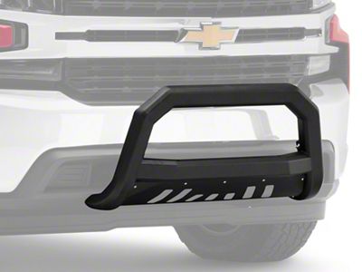 Armordillo AR Series Bull Bar; Matte Black (19-25 Silverado 1500, Excluding ZR2)