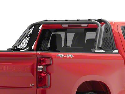 Armordillo CR-M Chase Rack; Matte Black (99-25 Silverado 1500)