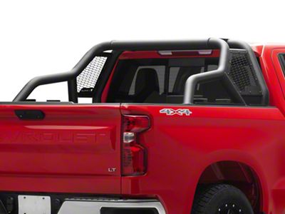 CR1 Chase Rack; Matte Black (99-26 Silverado 1500)