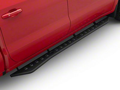 Armordillo RS Series Running Boards; Textured Black (19-25 Silverado 1500 Crew Cab)