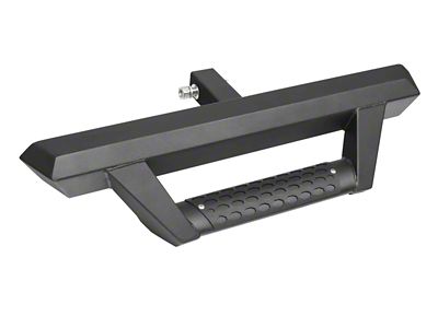 2-Inch Receiver Hitch AR Style Step; Black (Universal; Some Adaptation May Be Required)