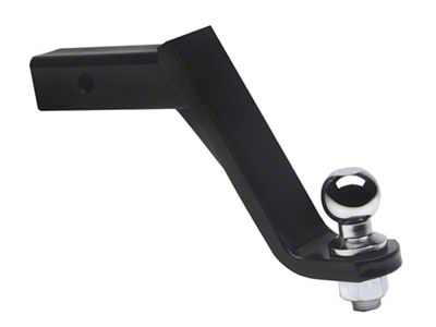 2-Inch Receiver Hitch Ball Mount; 7-Inch Drop (Universal; Some Adaptation May Be Required)