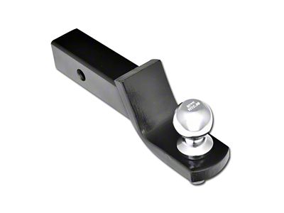 2-Inch Receiver Hitch Ball Mount with 2-Inch Ball; 2-Inch Drop (Universal; Some Adaptation May Be Required)