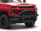 AR Pre-Runner Grille Guard; Matte Black (20-26 Silverado 3500 HD)