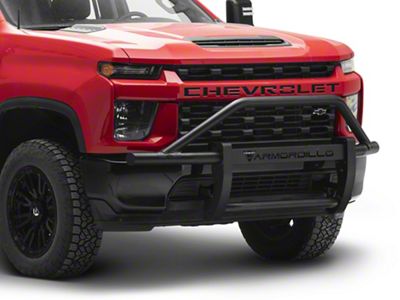 Armordillo AR Pre-Runner Grille Guard; Matte Black (20-25 Silverado 3500 HD)