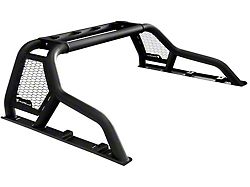 CR1 Chase Rack; Matte Black (07-19 Silverado 3500 HD)