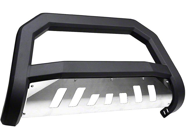 Armordillo AR Series Bull Bar with Aluminum Skid Plate; Matte Black (11-16 F-250 Super Duty)