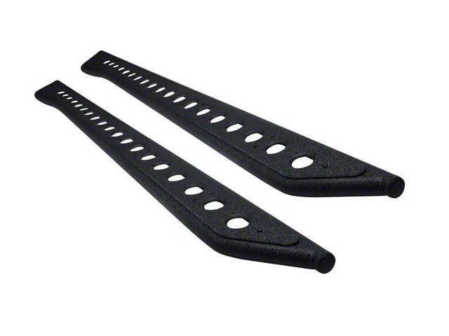 Armordillo RS Series Running Boards; Textured Black (17-24 F-250 Super Duty SuperCab)