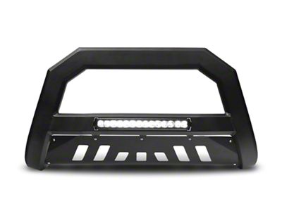 Armordillo AR Series Bull Bar with LED Light Bar; Matte Black (07-20 Tahoe)