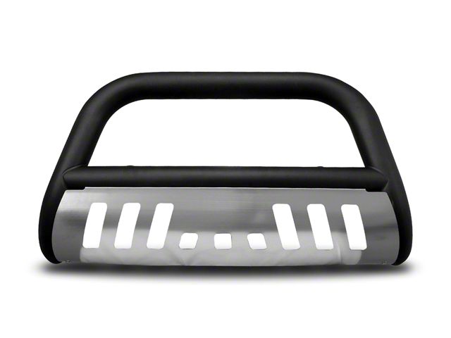 Armordillo Classic Bull Bar with Aluminum Skid Plate; Matte Black (07-14 Tahoe)