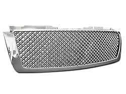 Armordillo Mesh Upper Replacement Grille; Chrome (07-14 Tahoe)