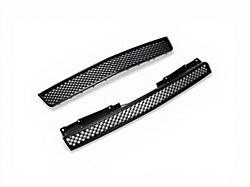 Mesh Upper Replacement Grille; Matte Black (07-14 Tahoe)