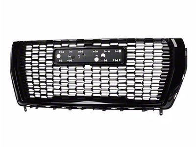 Armordillo OE Style Upper Replacement Grille; Gloss Black (21-25 Tahoe)