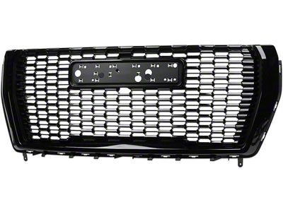 Armordillo Mesh Style Upper Replacement Grille; Gloss Black (21-25 Yukon)