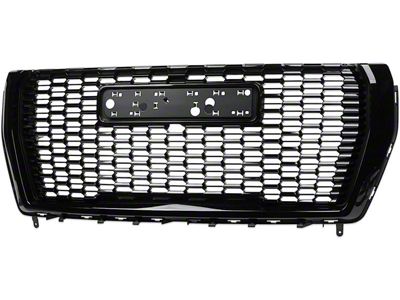 Armordillo Mesh Style Upper Replacement Grille; Gloss Black (21-24 Yukon)