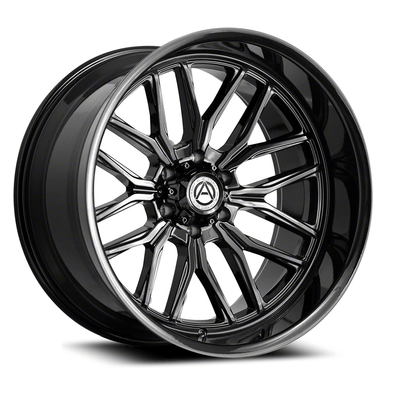 Artem Silverado 1500 KOSMO Gloss Black 6-Lug Wheel; 20x9; -12mm Offset
