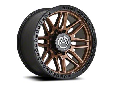 Artem GRIMLOCK Satin Bronze with Satin Black Ring 6-Lug Wheel; 20x9; 12mm Offset (07-14 Tahoe)