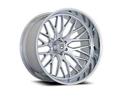 Artem NOVUS Chrome 8-Lug Wheel; 20x10; -19mm Offset (17-22 F-350 Super Duty SRW)