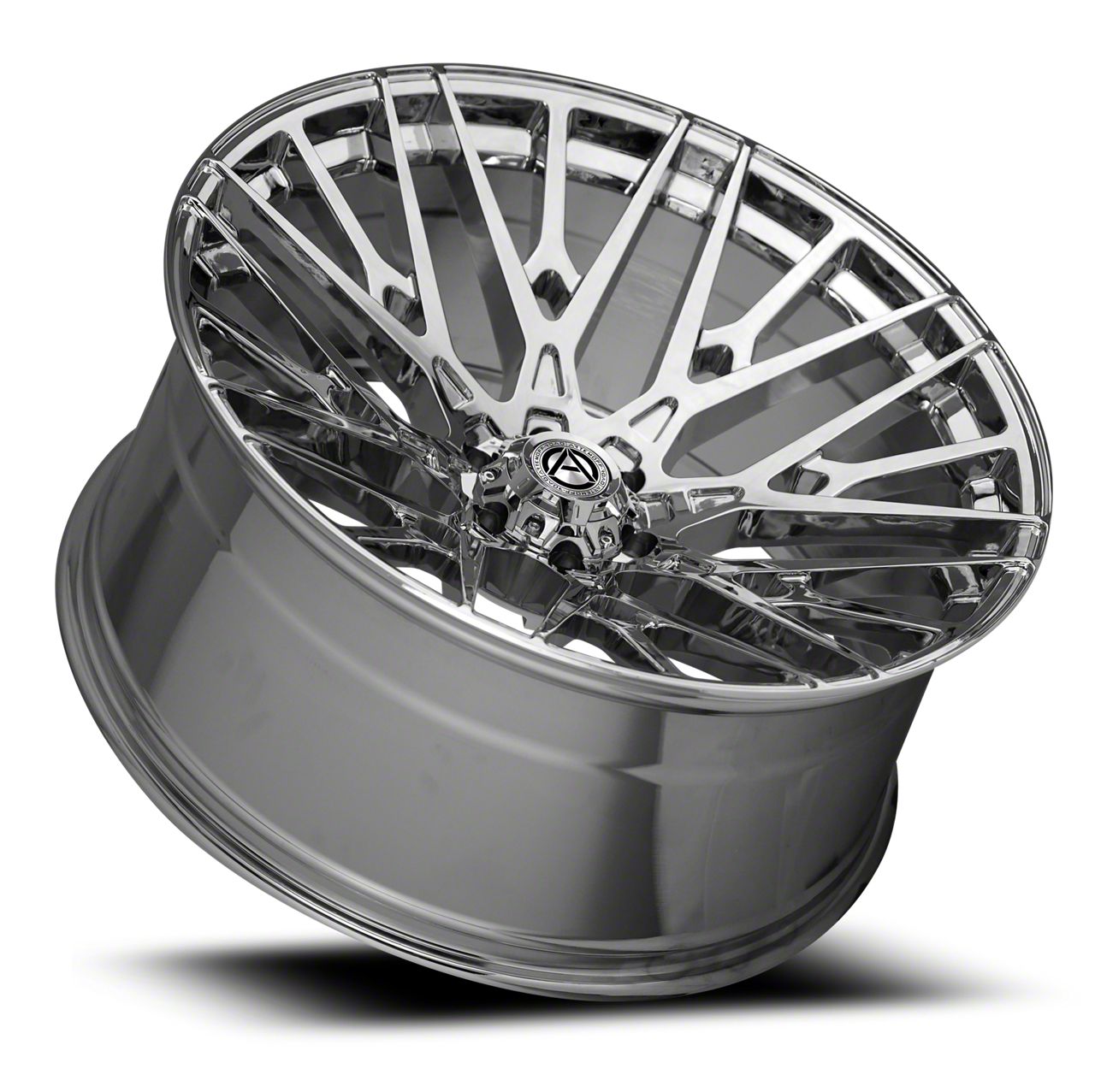 Artem Yukon TRIDENT Chrome 6-Lug Wheel; 24x10; 0mm Offset A209