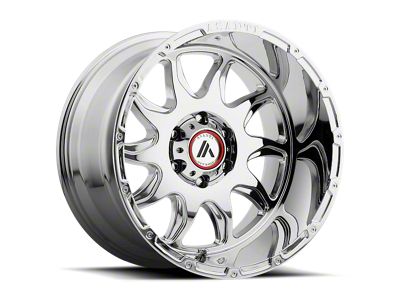 Asanti Ballistic Chrome 8-Lug Wheel; 20x12; -44mm Offset (01-06 Silverado 3500 HD SRW)
