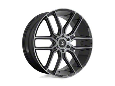 Asanti Baron Gloss Black with Gray Tint 6-Lug Wheel; 22x9.5; 30mm Offset (04-08 F-150)