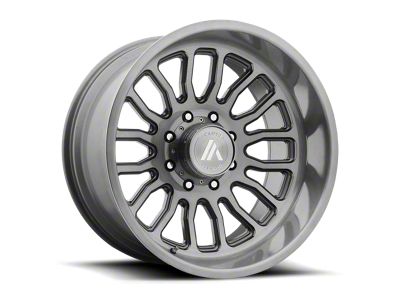 Asanti Workhorse Titanium Brushed 6-Lug Wheel; 20x12; -40mm Offset (04-08 F-150)