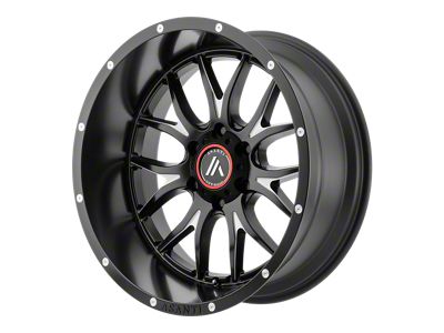 Asanti Carbine Satin Black Milled 6-Lug Wheel; 20x9; 18mm Offset (07-13 Sierra 1500)