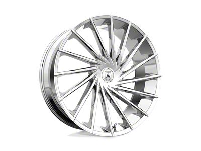 Asanti Matar Chrome 6-Lug Wheel; 28x10; 30mm Offset (07-13 Sierra 1500)