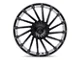 Asanti Matar Gloss Black 6-Lug Wheel; 28x10; 30mm Offset (07-13 Silverado 1500)