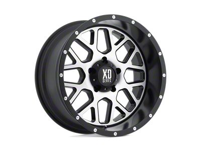 Asanti Ballistic Gloss Black Milled 8-Lug Wheel; 20x9; 18mm Offset (11-14 Silverado 3500 HD SRW)