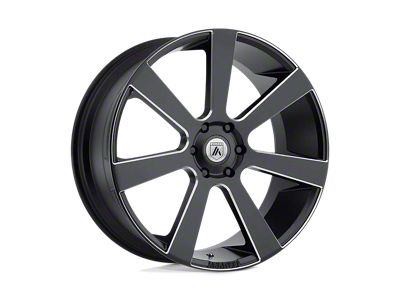 Asanti Apollo Satin Black Milled 6-Lug Wheel; 24x9; 35mm Offset (07-14 Tahoe)