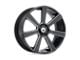 Asanti Apollo Satin Black Milled 6-Lug Wheel; 26x10; 30mm Offset (07-14 Tahoe)